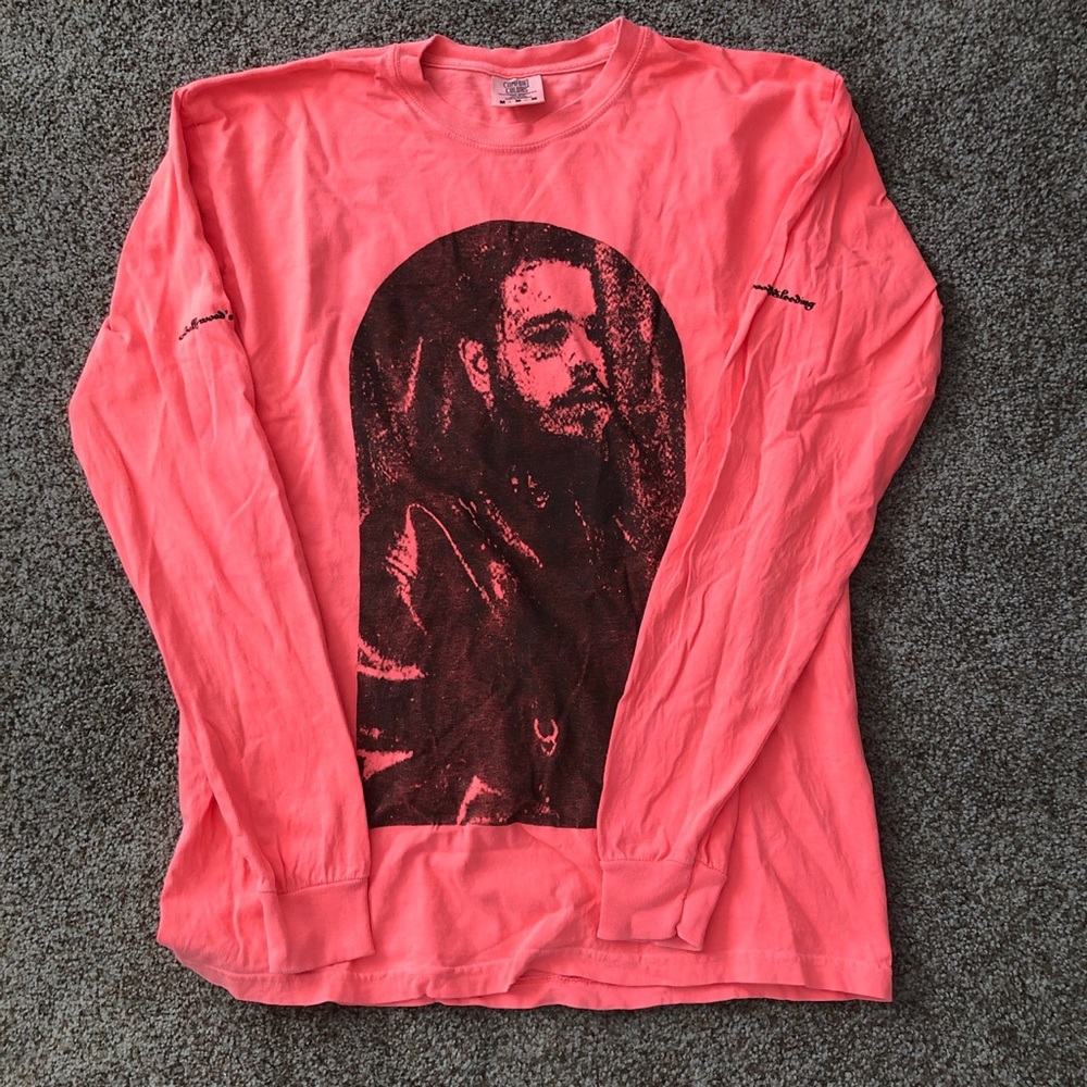 Post Malone Hollywood’s bleeding l/s sz medium